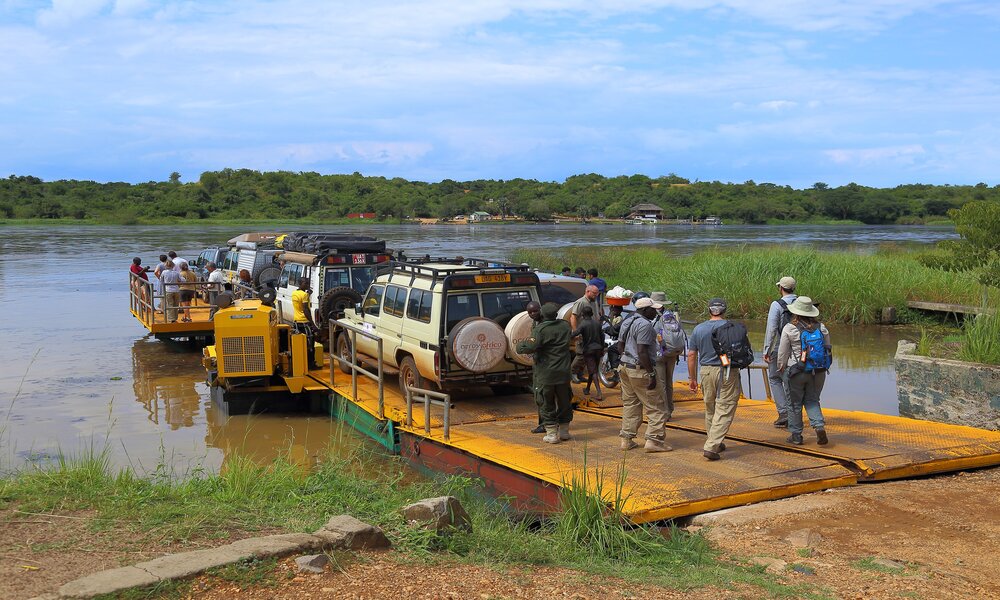 Murchison Falls Ferry Crosing