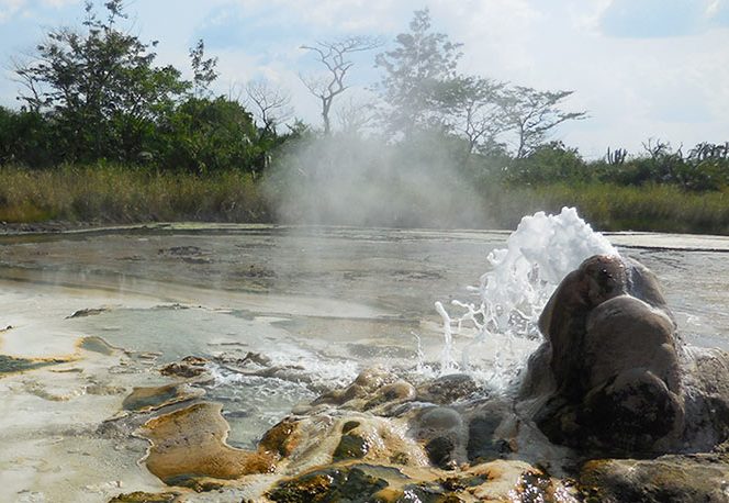 Hotsprings Semuliki Uganda